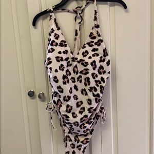 Cheetah swimsuit NWT